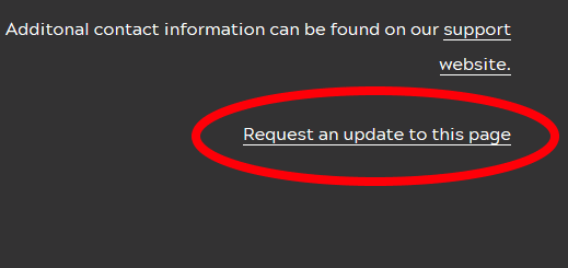 request update www