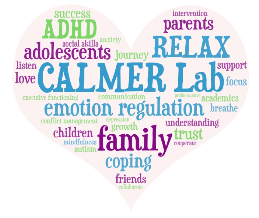 CALMER Lab word cloud