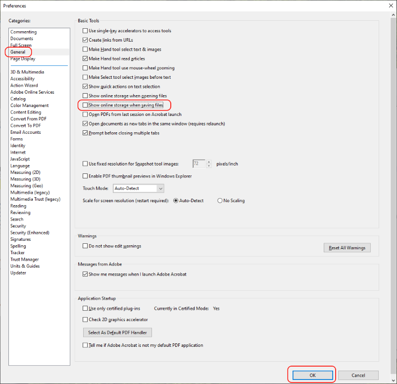 adobe acrobat pro disable updates